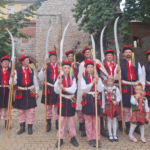 Łyszkowice. Posadzenie Dębu Tadeusza Kościuszki